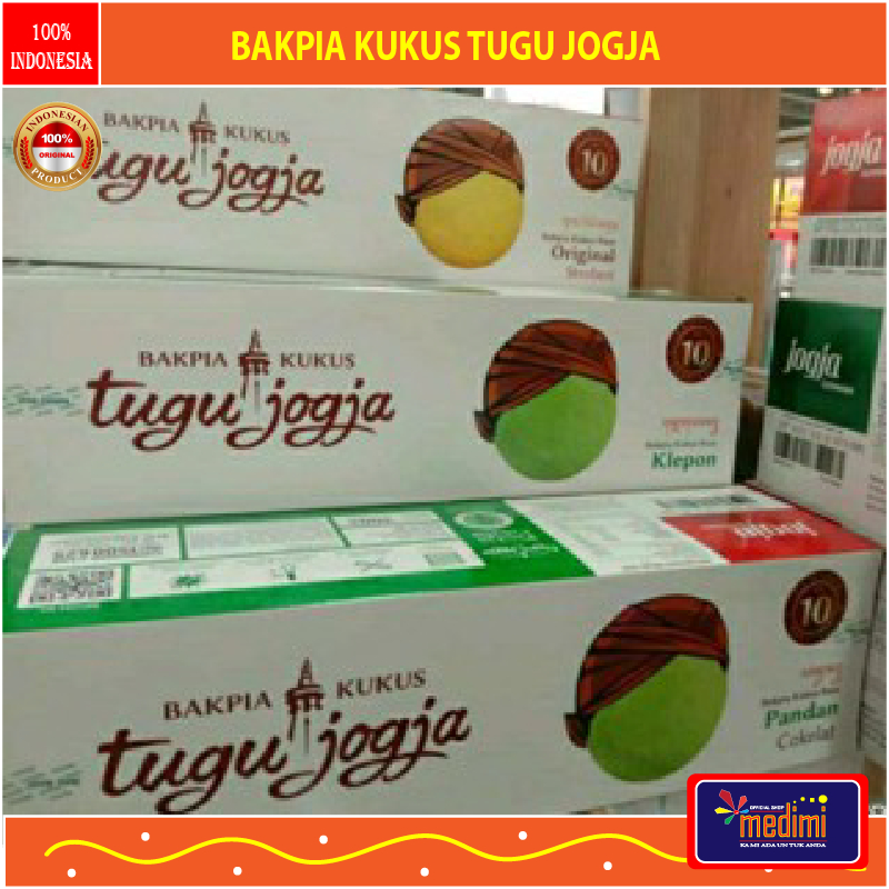 

Bakpia kukus tugu jogja | isi 10 biji