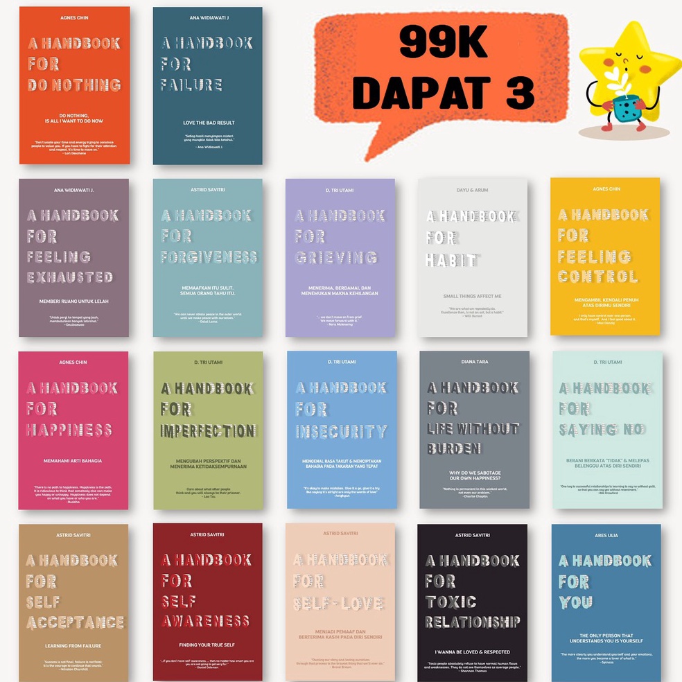9GIZT3459 99K Dapat 3 Buku A Handbook Series  Briliant Motivasi