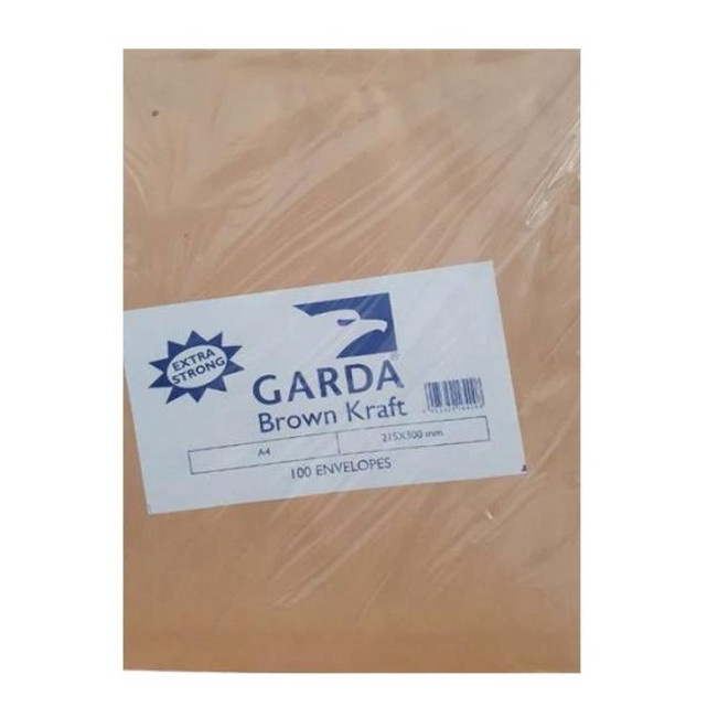 

6BNH7652 PACK Amplop Coklat Polos Garda Kuarto A4 F4 MURAH
