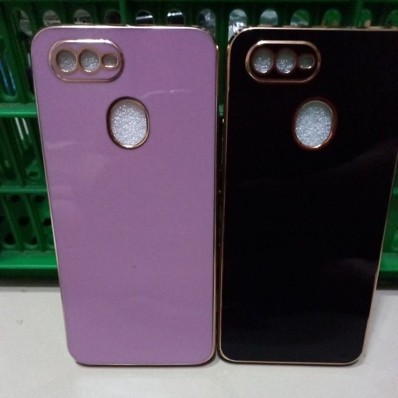 Softcase Polos Chrome Case Oppo F9 / A5s / A12