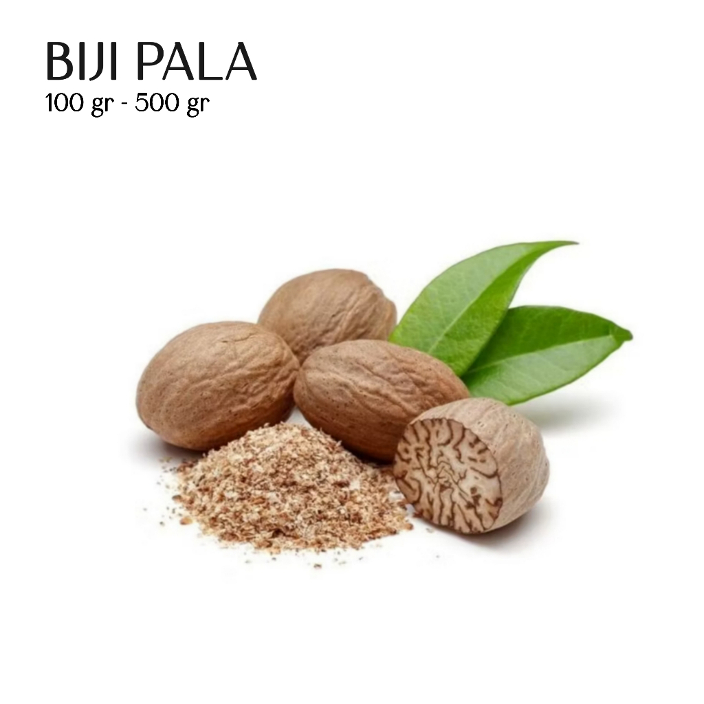 

Biji Pala Kering 100 gr - 500 gr