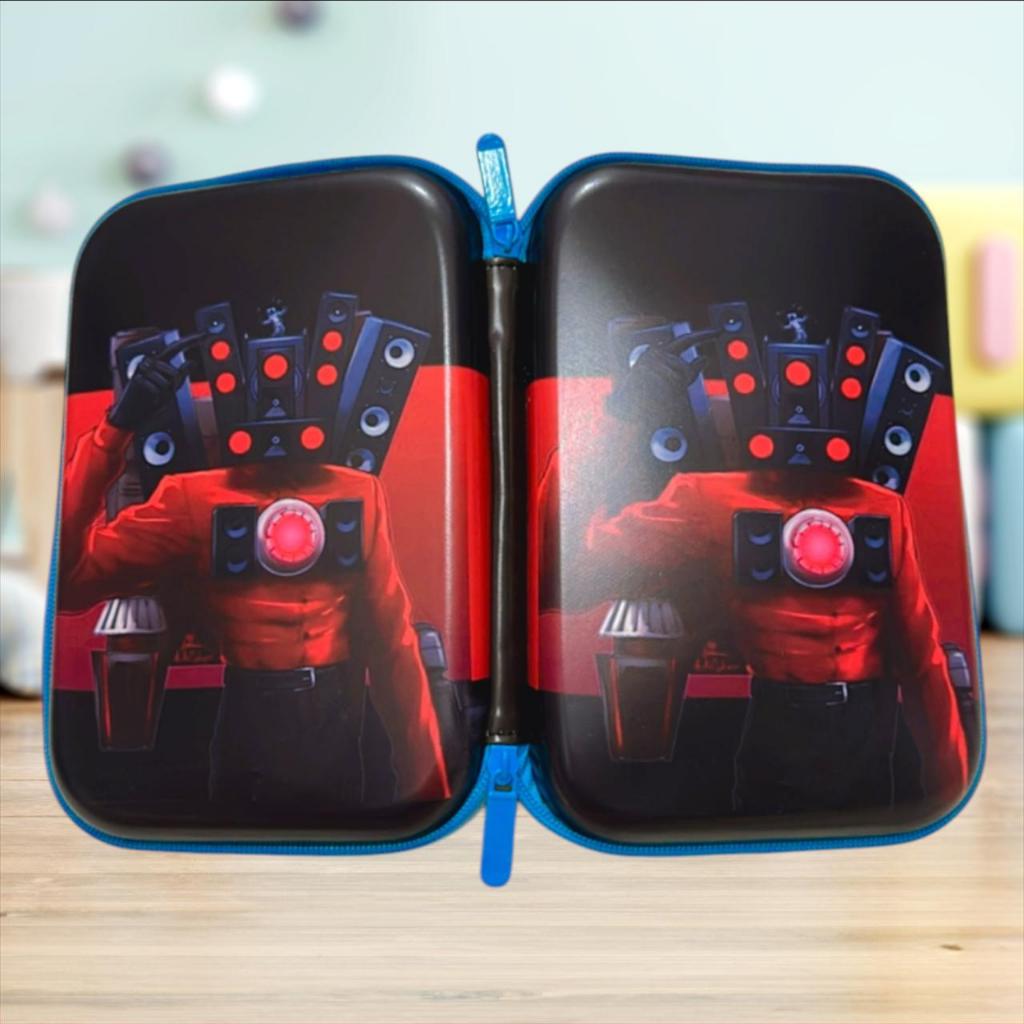 

Tempat Kotak Pensil Pulpen 3D Timbul EVA 22CM Skibidi Toilet Titan Anak Sekolah / Pencil Case Waterproof Jumbo Besar Smiggle Laki-laki Perempuan
