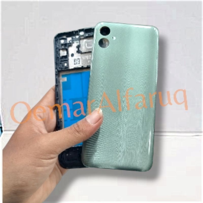 Housing Casing Backdoor Fullset Samsung A04E Backdoor + Frame Original