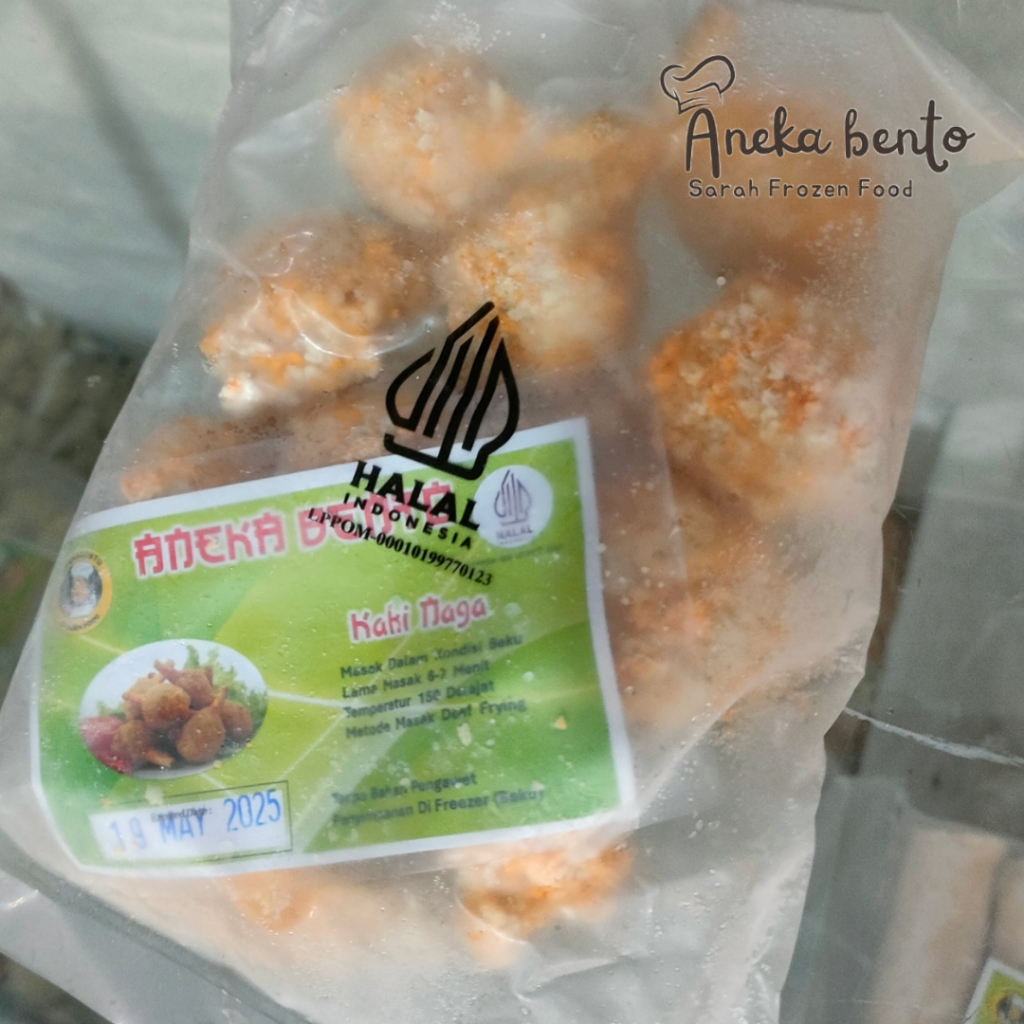 

Kaki Naga Isi 10 Pcs Home Made Olahan Ayam