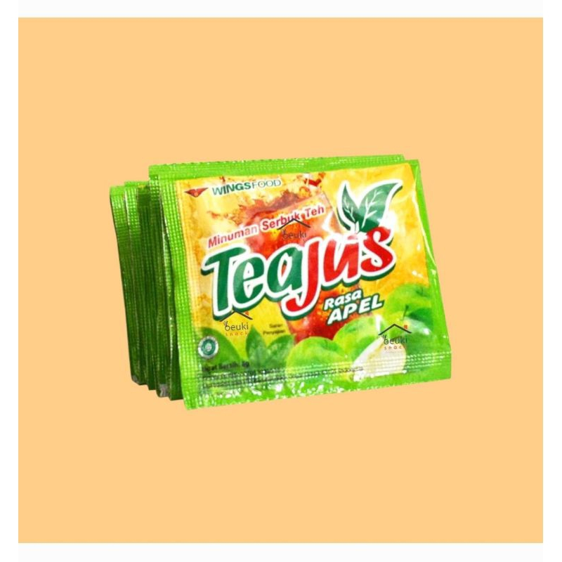 

Minuman Teh serbuk TeaJus Rencengan