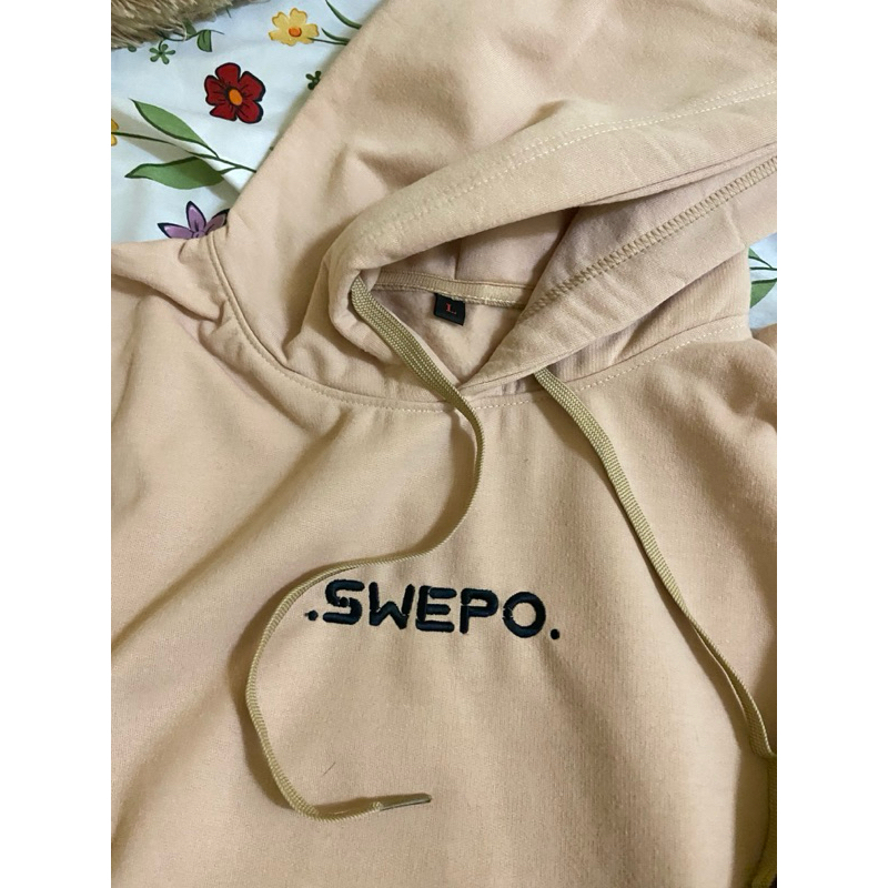 hoodie swepo cream