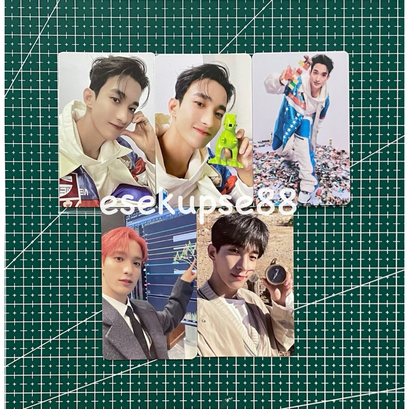 Photocard PC DK Dokyeom Seventeen Face The Sun FTS Path Kompas Ver, BSS BooSeokSoon Second Wind Dino