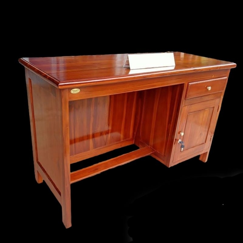 Meja Kantor meja guru meja kayu jati