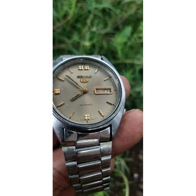 Jamtangan clasik Lawas second seiko 5 ORIGINAL JAPAN Automatic cal 6319