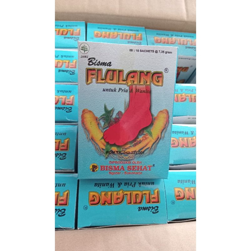 

Jamu Flulang bisma/jamu asam urat bisma