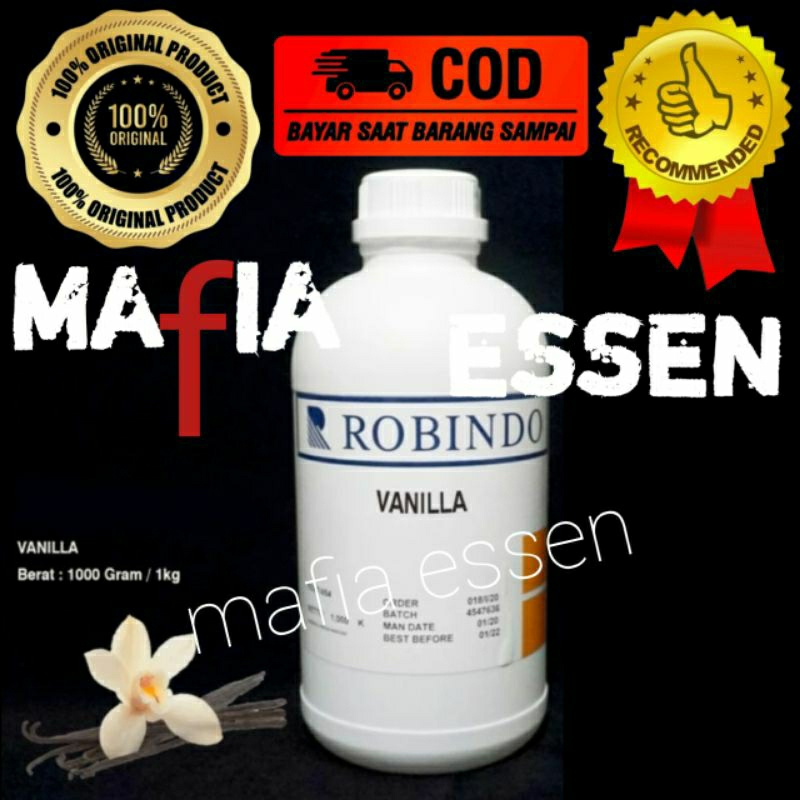 

ESSEN MURNI VANILLA PRODUK ROBINDO REPACK 500gr & 1 KG
