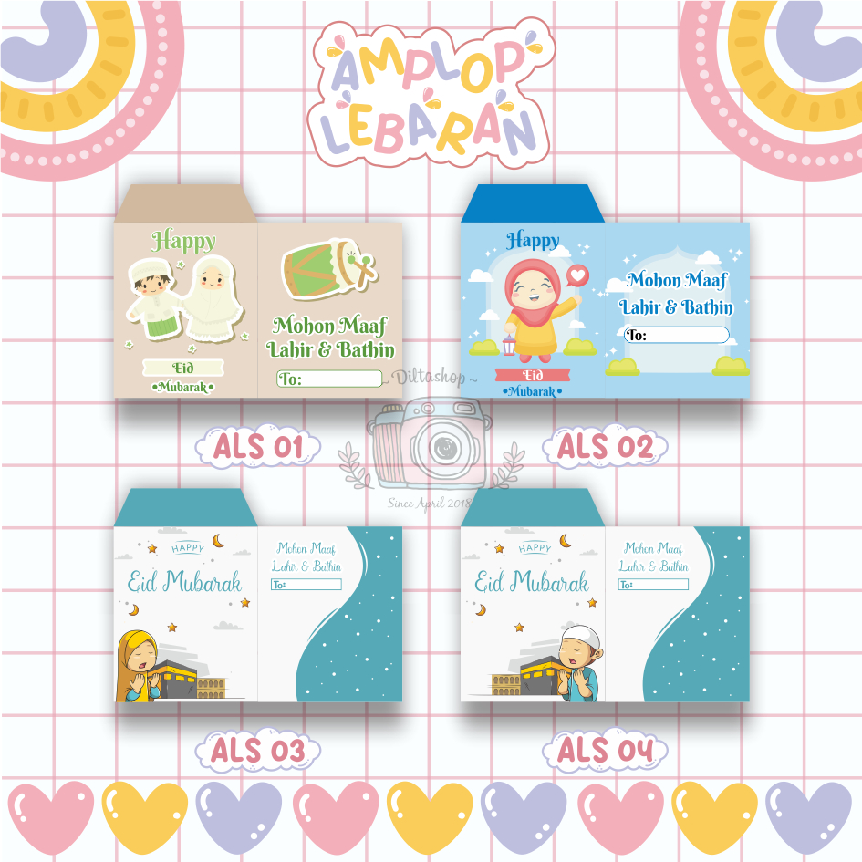 Amplop Lebaran 2026/ Amplop Lebaran 1447H / Amplop Custom / Amplop / Amplop Lebaran Custom