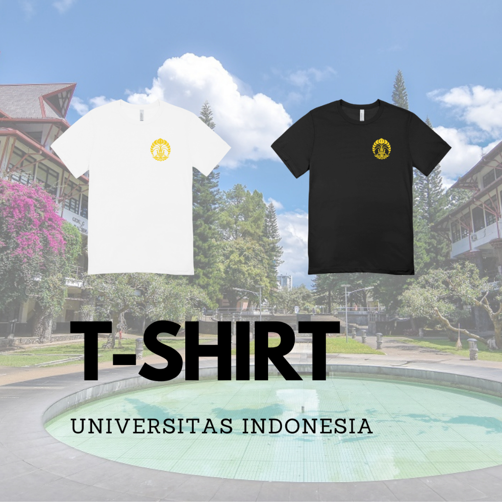 Kaos Distro Kampus UI - Universitas Indonesia - Merchandise UI