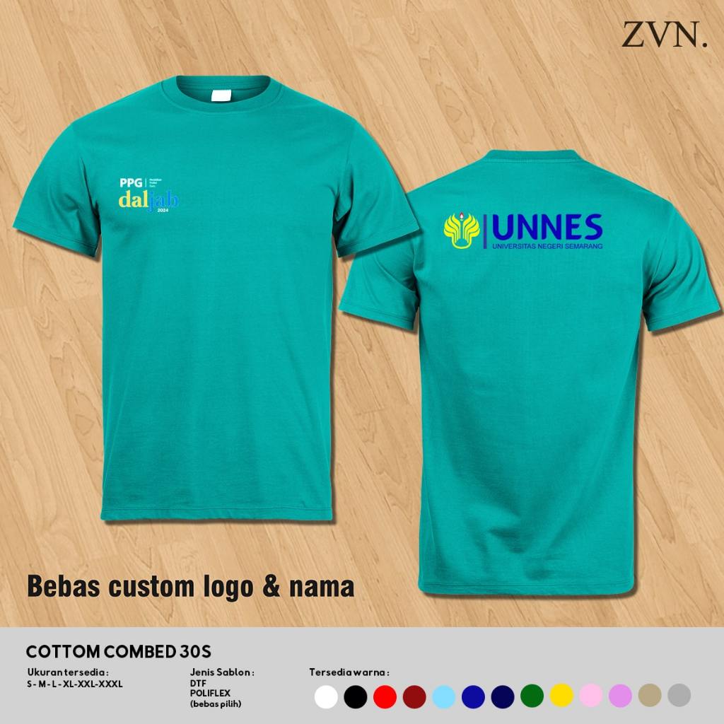 Kaos custom combed 30s PPG PILOTING 3 UNNES