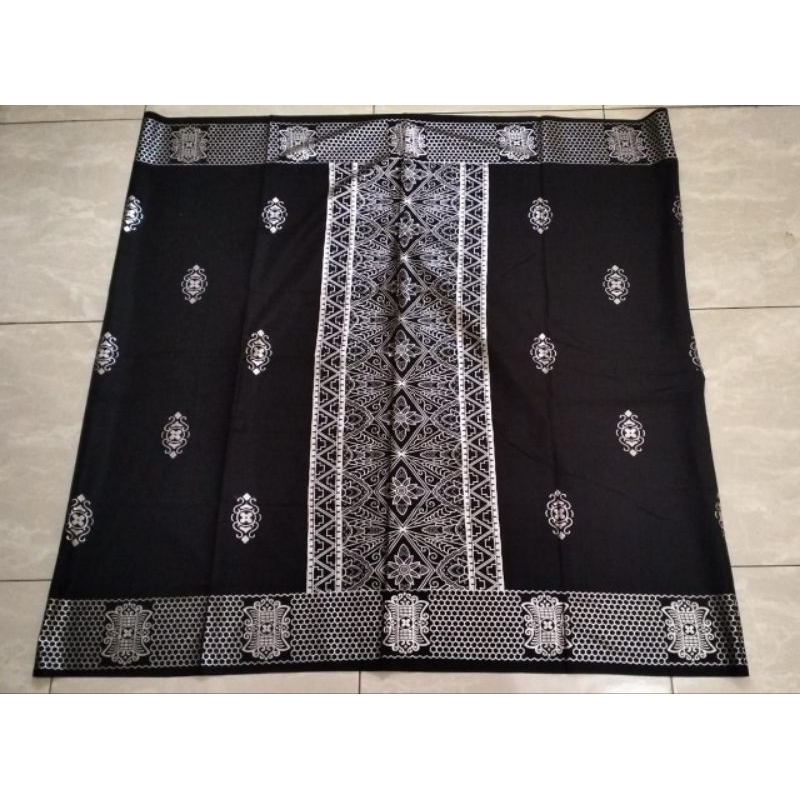 Kain Sarung Batik Prada Gold Silver