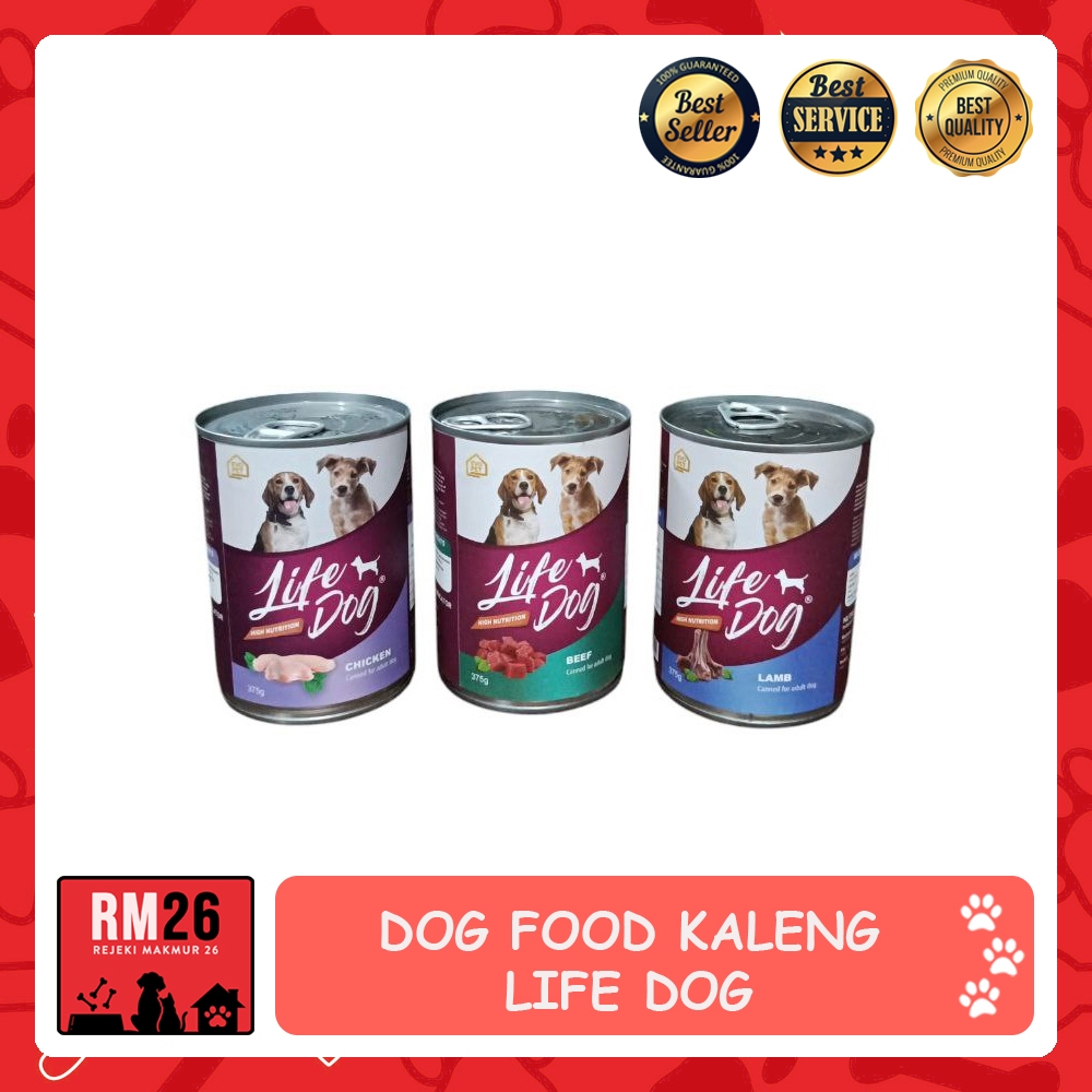LIFE DOG Dog Food Kaleng Makanan Anjing Basah