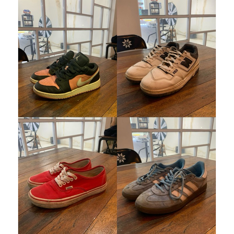 sepatu second thrift adidas samba og spezial icy blue nike jordan high low air force one NBA chigago