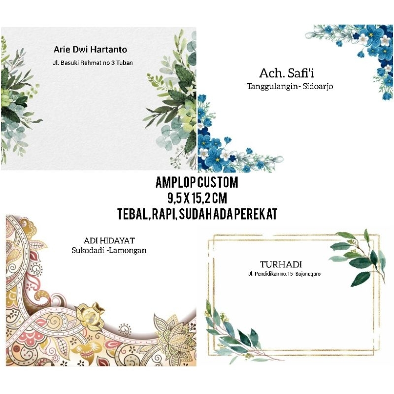 

amplop kondangan, amplop custom isi 50pcs