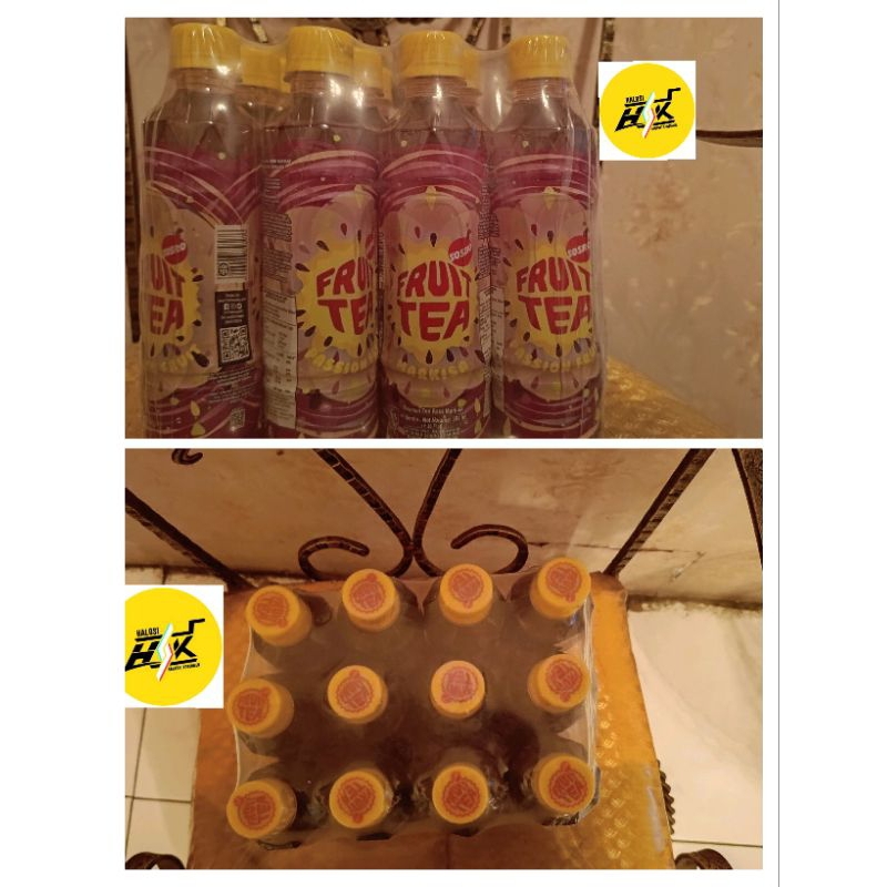 

FRUITEA BOTOL RASA MARKISAH ISI 350 ML ( 1 PACK ISI 12 BOTOL)
