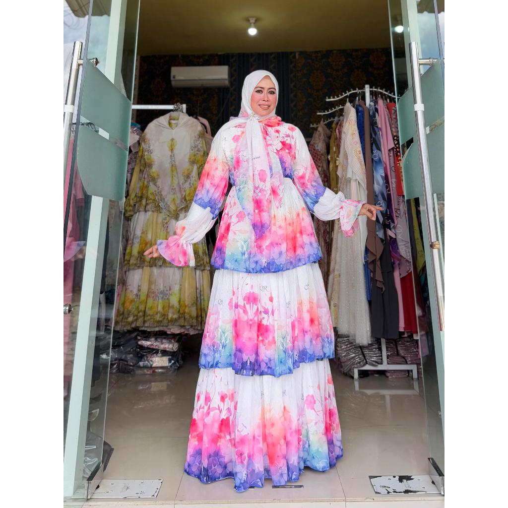 GIKARI SERIES | QAIREENA LUXURY | Gamis