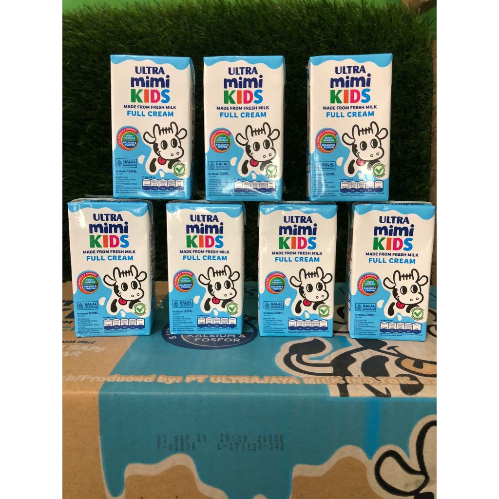 

GROSIR 1 KARTON ULTRA MIMI KIDS FULL CREAM 125MIL - ISI 40