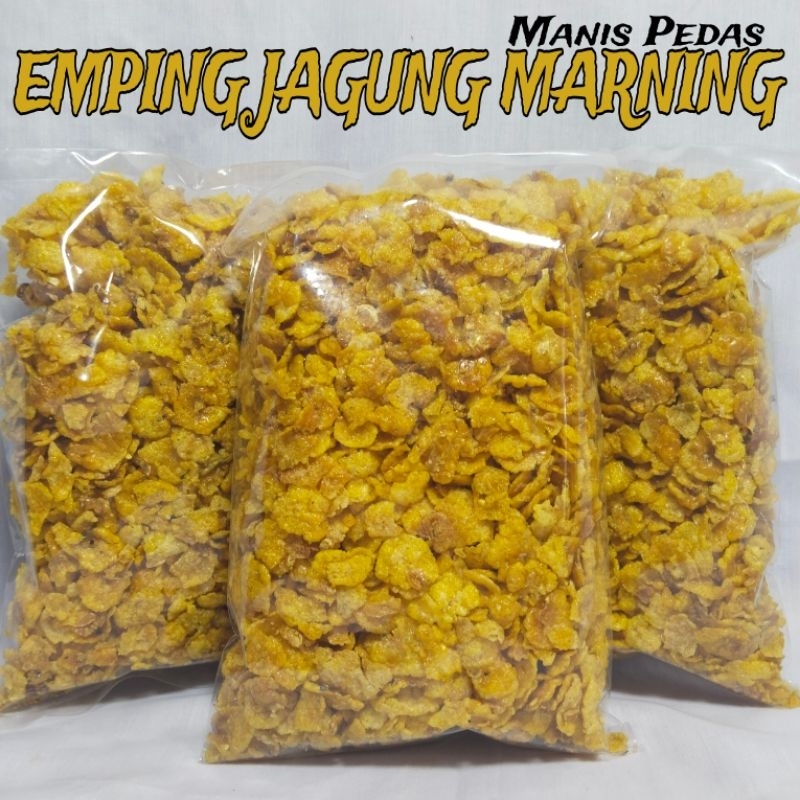 

Manis Pedas Emping Jagung Marning 250g