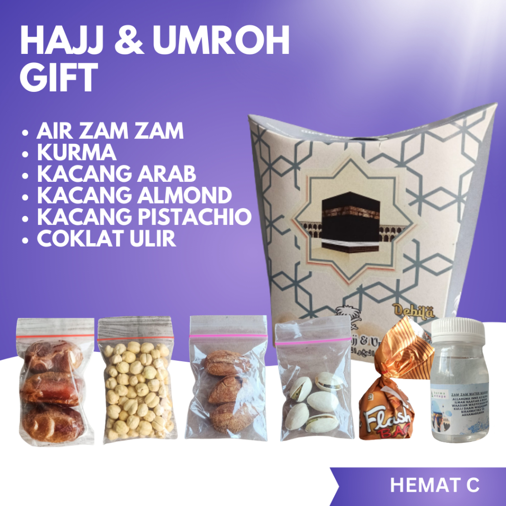 

Paket oleh oleh haji dan umroh Lengkap Hemat C