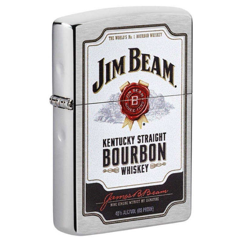 ZIPPO JIM BEAM 49325  ORIGINAL 100% MADE IN UDA