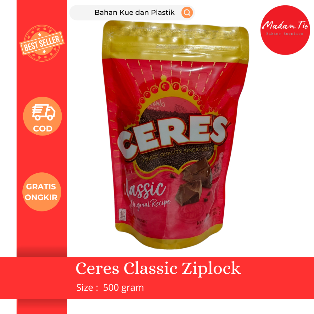 

Ceres Classic Original Ziplock 500g 1pcs