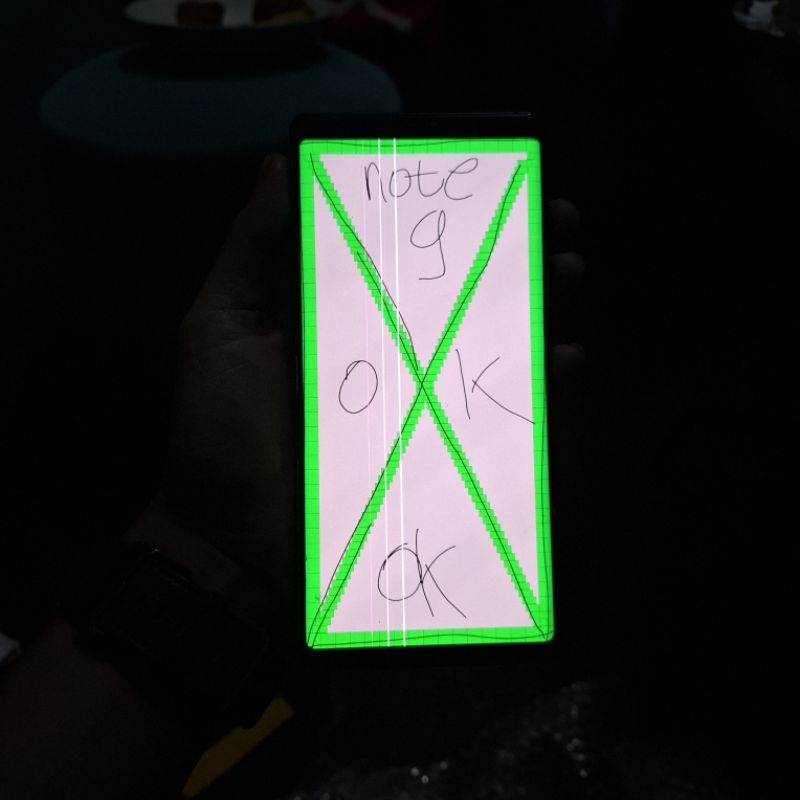 LCD ORIGINAL CABUTAN BEKAS SAMSUNG NOTE 9