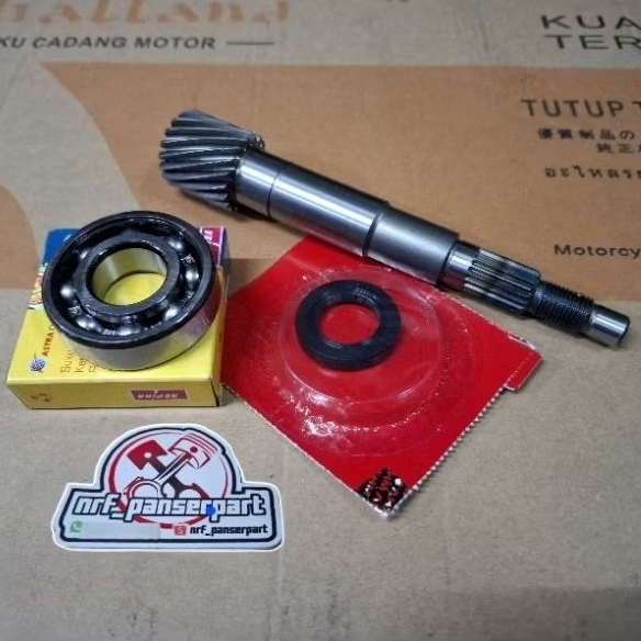 AS PULLY SET BEARING/LAHER+SEAL HONDA BEAT SCOOPY SPACY VARIO 110 KARBU FI INJEKSI VARIO 125 BEAT PO