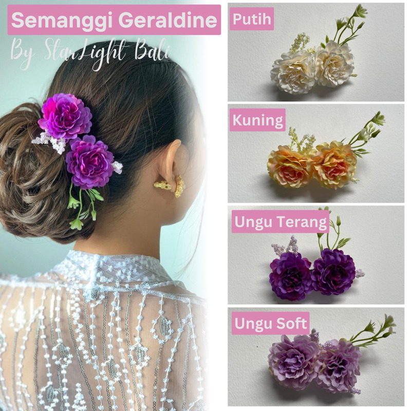 STARLIGHT BALI - Semanggi Geraldine  / Aksesoris Rambut / Semanggi Bali / Aksesoris Bali