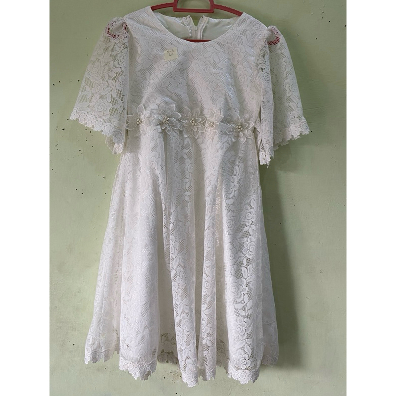 DRESS PUTIH ANAK PRELOVED