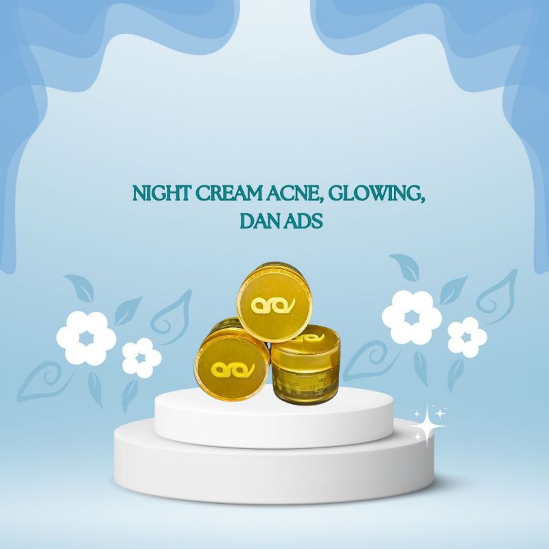 NIGHT CREAM ANZORA ADS/GLOW/ACNE