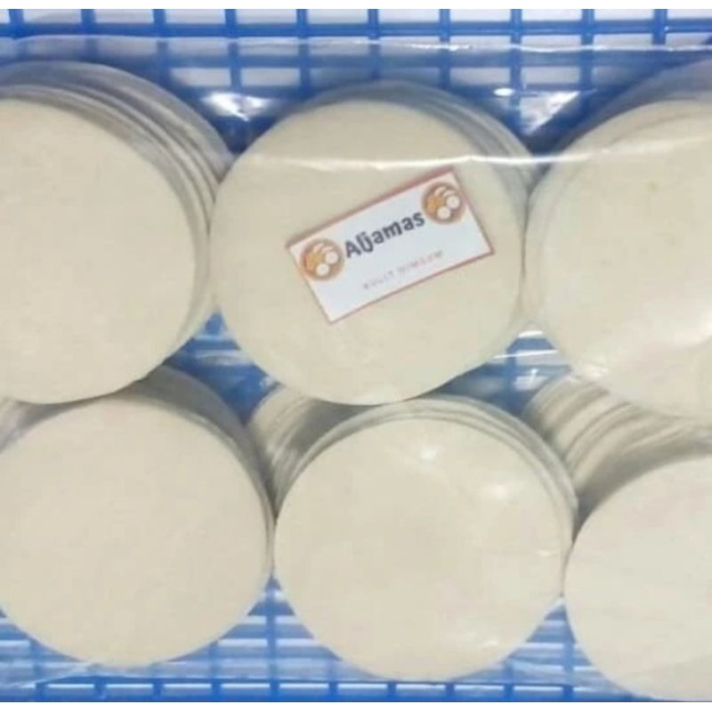 

1 bungkus isi 50 lembar kulit dimsum/gyoza/dumpling/pangsit rebus dan goreng