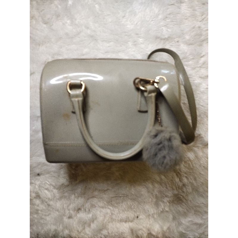 preloved tas Furla bahan jelly