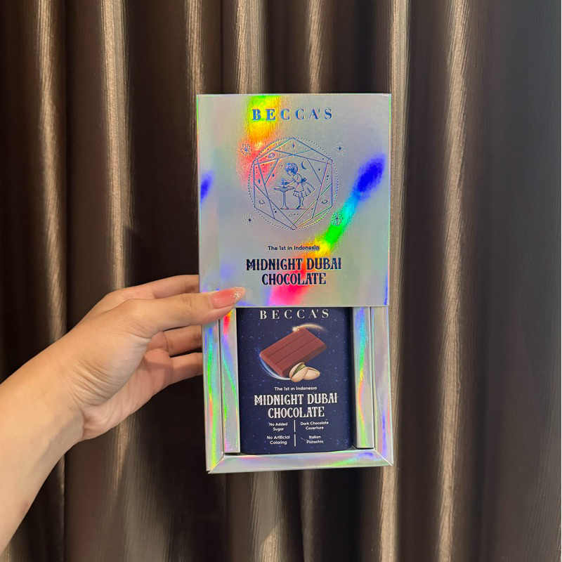 

[READY/Langsung Kirim] BECCA Midnight Dubai Chocolate Pistachio