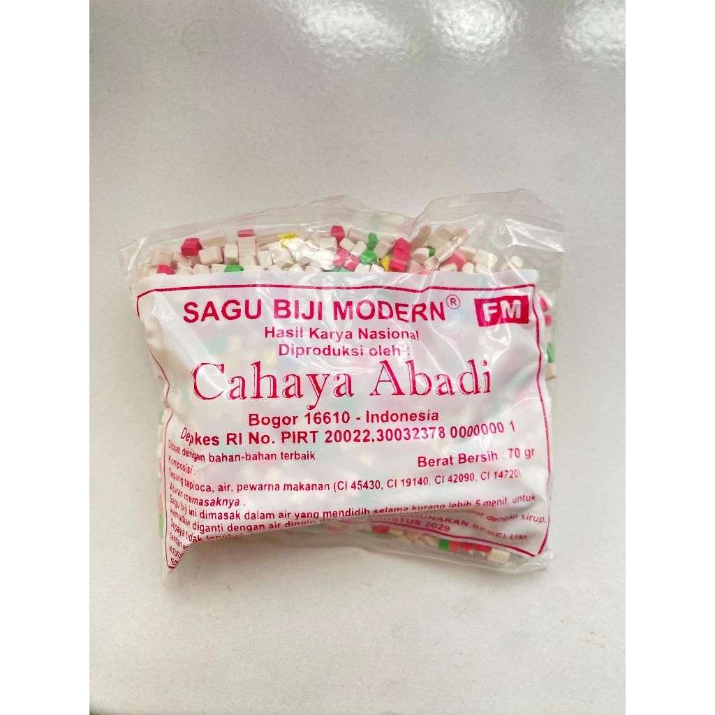 

Sagu Biji Modern/ Sagu Mutiara/ Bubur Mutiara/ Pacar Cina Cahaya Abadi Asli Original 70 gr