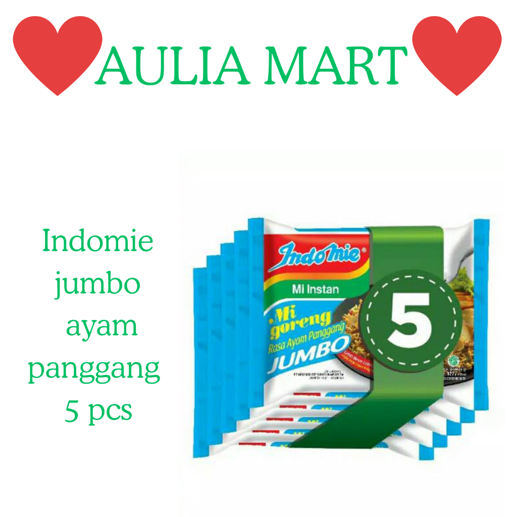 

INDOMIE JUMBO AYAM PANGGANG 5 PCS