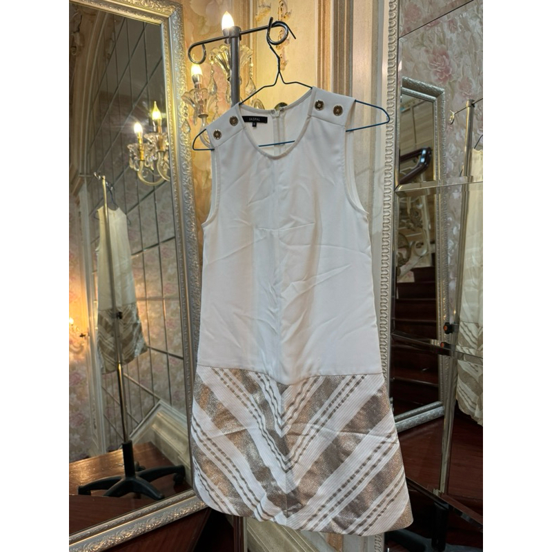 Jaspal White Dress Size XS