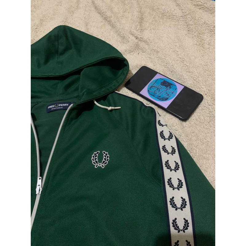 Zip Hoodie Fred Perry 100% Original