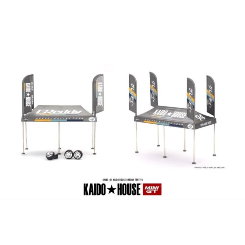 MINI GT KHMG101 KAIDO HOUSE GREEDY TENT V1