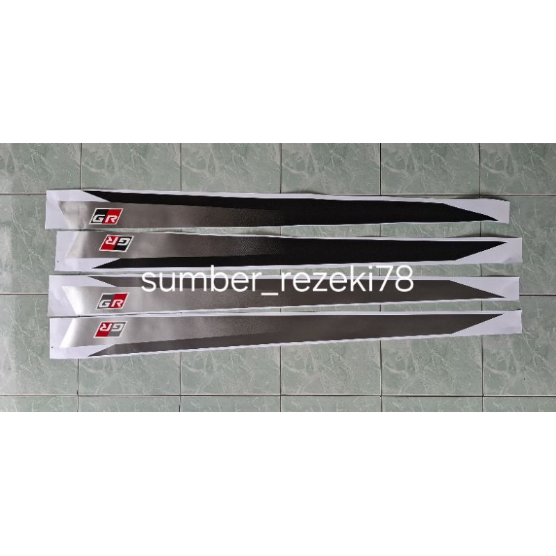 sticker stiker Toyota GR Fortuner/stiker GR Fortuner new/GR fortuner