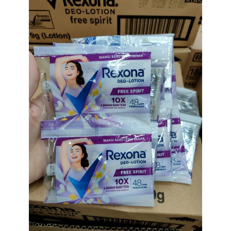 Rexona Deo Lotion Free Spirit Sachet (1 Renceng)