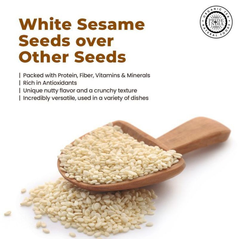 

WHITE SESAME 100 GRAM | BIJI WIJEN PUTIH