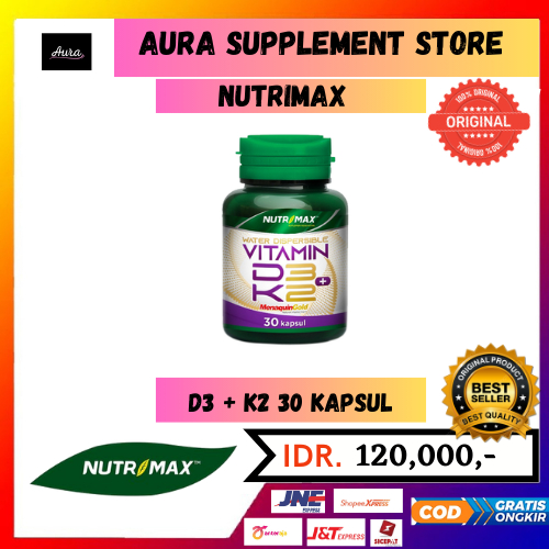 NUTRIMAX D3 + K2 30 KAPSUL