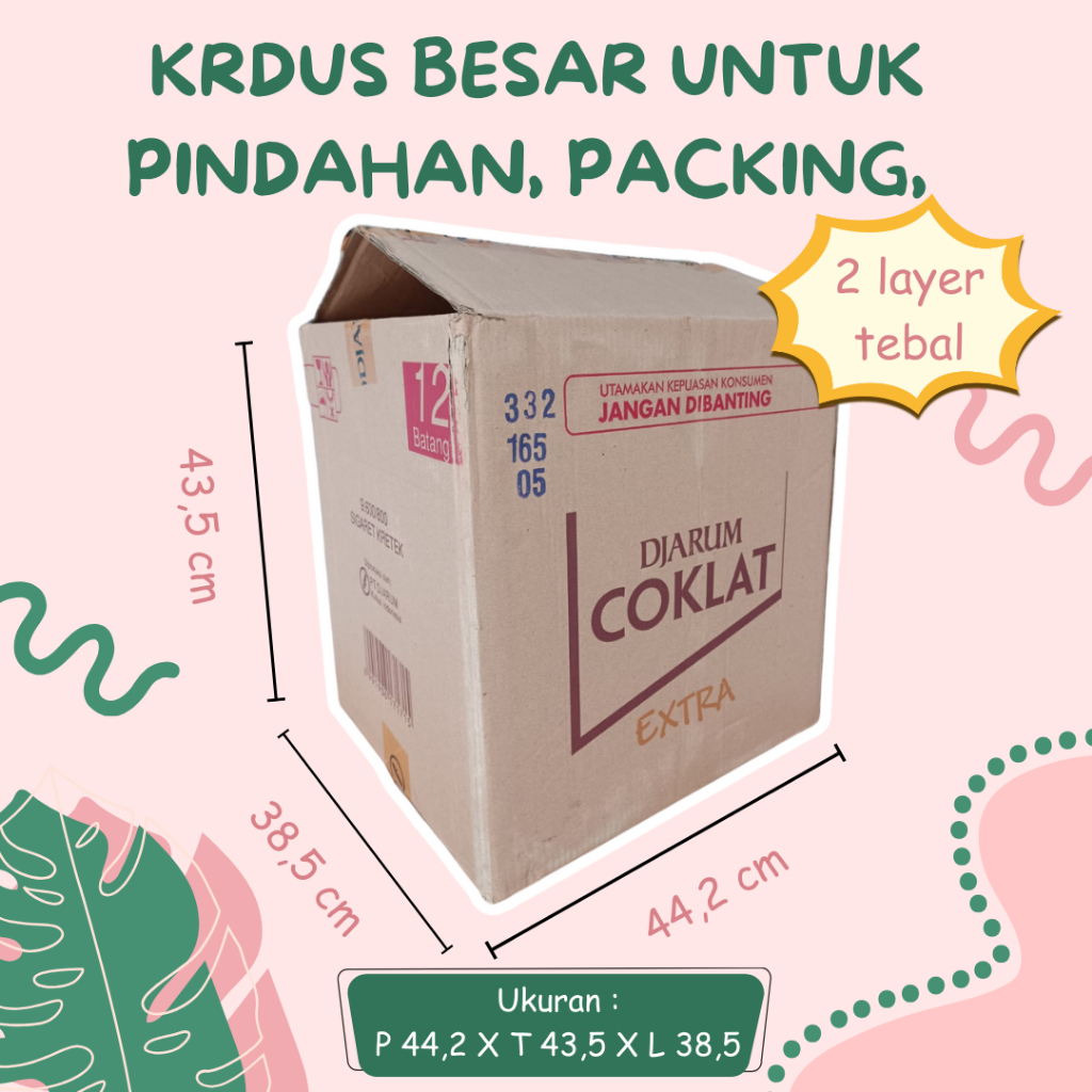 

ardus Besar Pindahan Bekas Kardus Tebal Kardus Jumbo Besar Kardus Bekas Paking Packaging Dj
