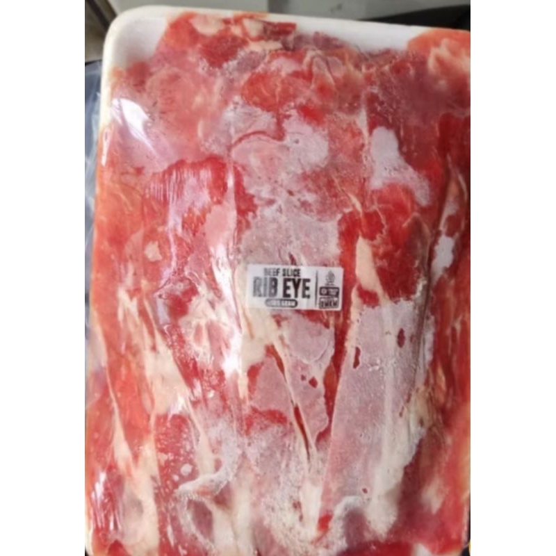 

beefslice ribeye 500gr