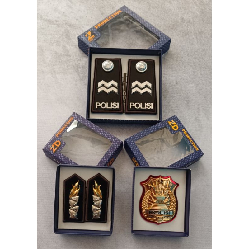 Pangkat PDH AIPTU FULL SET/Pangkat BINTARA POLRI