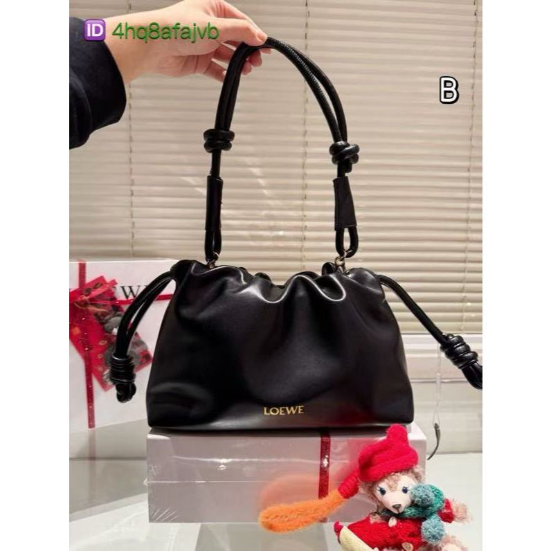 Original Loewe Soft Nappa Sheep Leather Flamenco Purse Bag